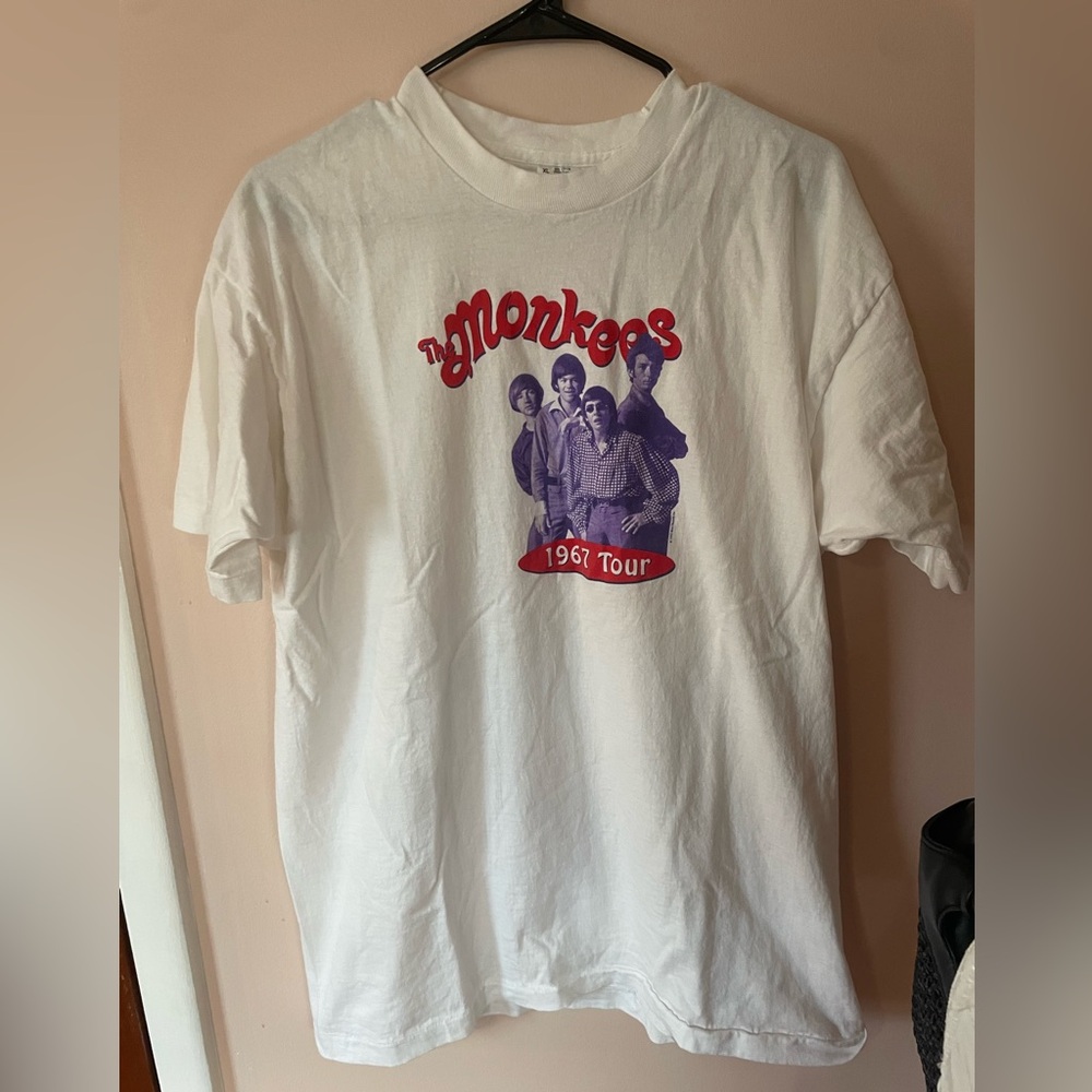 Vintage The Monkees 67' Tour Tee 1995 Single Stitch XL
